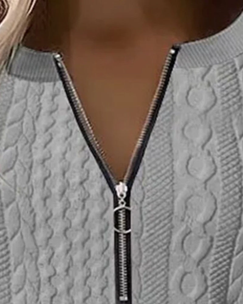 AnikaStyle - Verfijnde Dames Trui voor Elke Dag - Comfort en Elegantie - Afbeelding 7