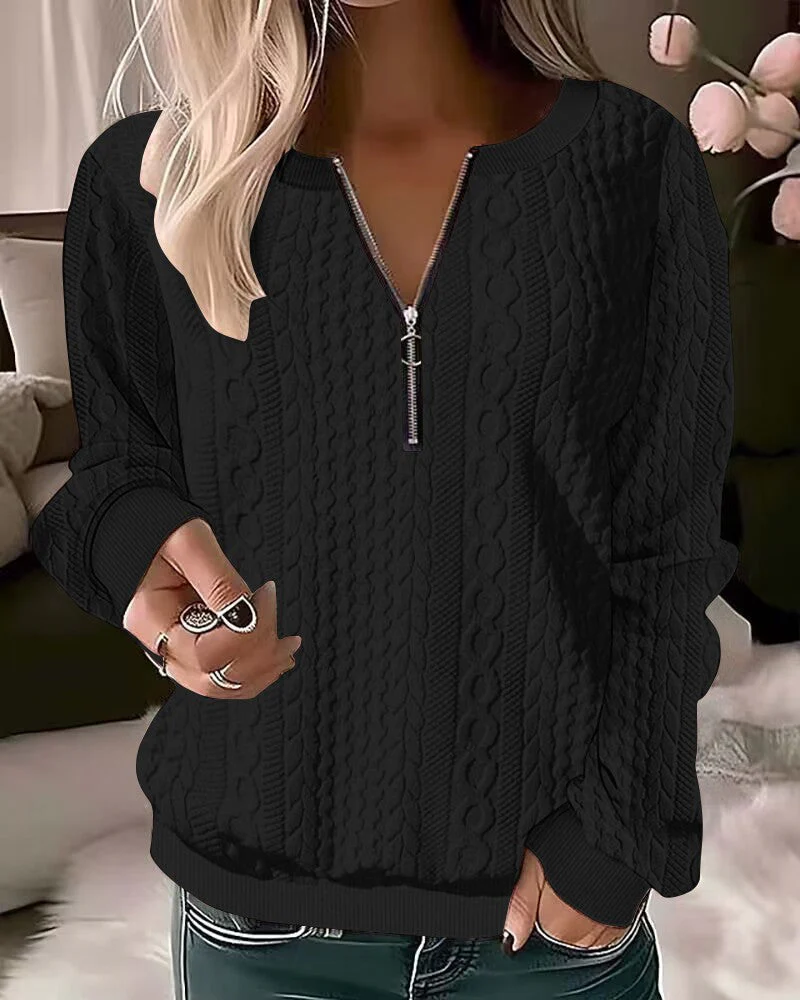 AnikaStyle - Verfijnde Dames Trui voor Elke Dag - Comfort en Elegantie - Afbeelding 8