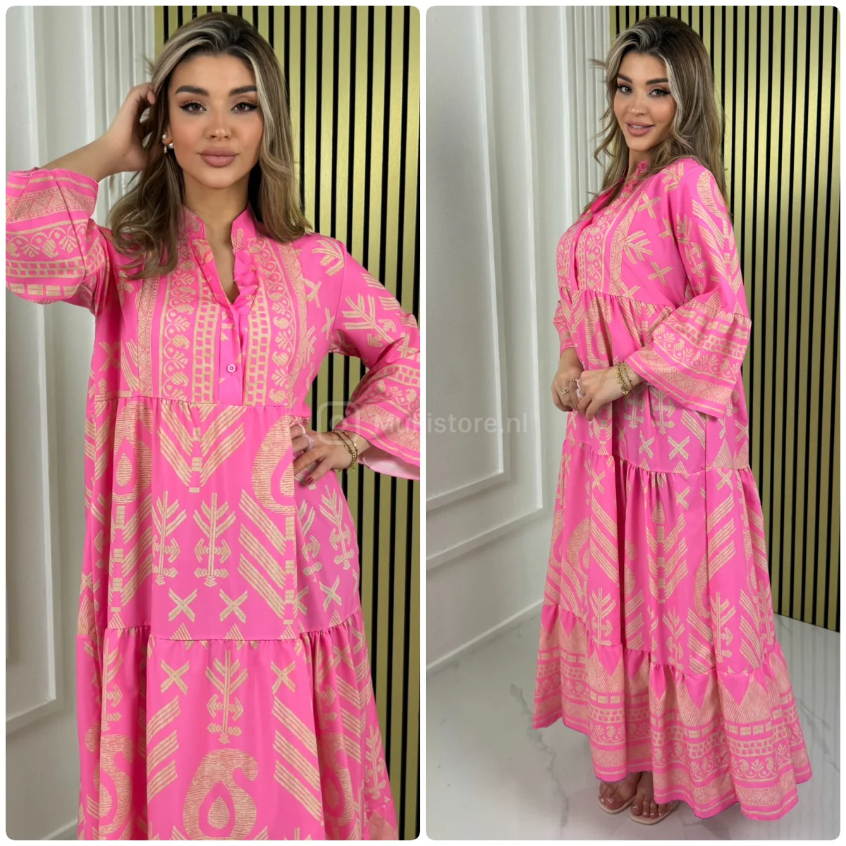 Aztec Maxi Ruffle Bottom - Afbeelding 5