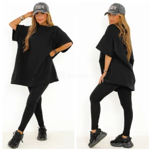 Oversized Tee + Legging Set Basic