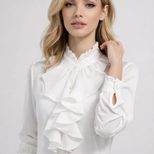 blouse dames | Elegant & Veelzijdig | Met ruches | All season