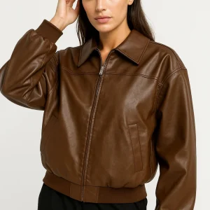 Dames Jas | Oversized Retro | Met Rits | Herfst