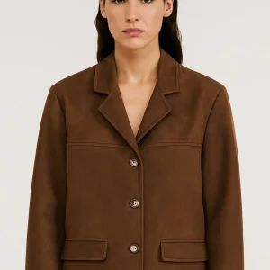 Dames Blazer | Elegant Straight | Enkele Knoop | Herfst