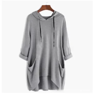 Lina - Casual Sweatshirt met Asymmetrische Zakken | Comfortabel en Trendy