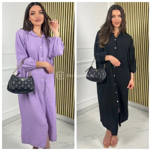 Super Soft Cheesecloth Maxi Blouse Dress