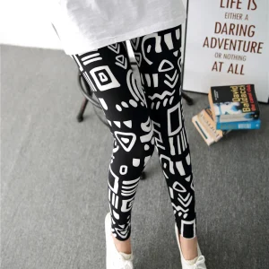 Legging met tribal print