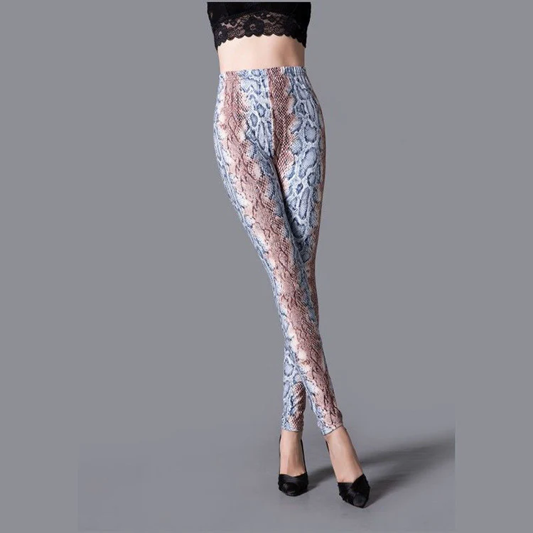 Legging met slangenprint - Afbeelding 7