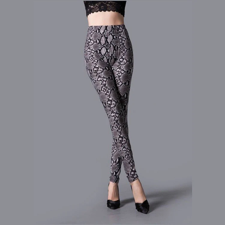 Legging met slangenprint - Afbeelding 8