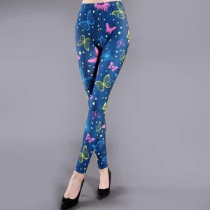 Legging met vlinders
