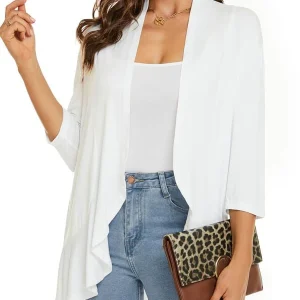 Eliana - Elegante Open Voorzijde Damesvest