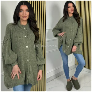 Golden Buttons Lana Sweater Seam Detail