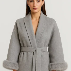 Dames Jas | Elegant Getailleerd | Met Ceintuur | Winter