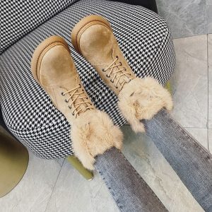 PolarFleece - Gewatteerde Winterlaarzen voor Dames