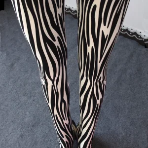 Legging met zebra print