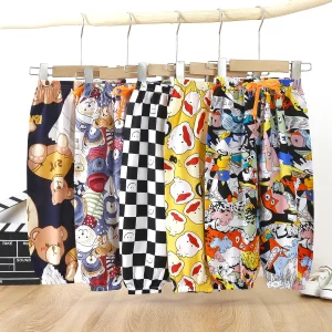 Linnen zomerbroek voor kinderen