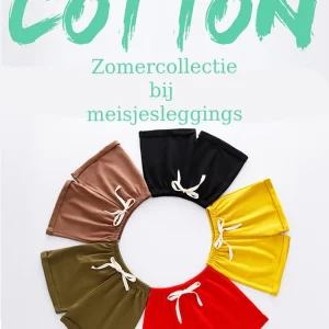 Effen katoenen korte broek