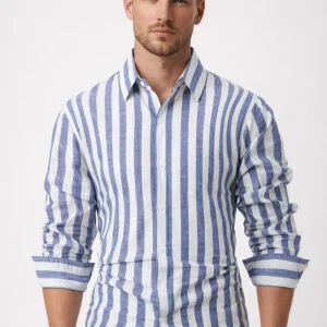 overhemd heren | Casual & Comfortabel | Gestreept | Lente