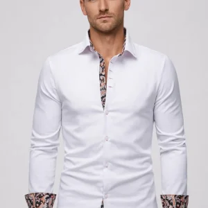 overhemd heren | Zakelijk & Comfortabel | Getailleerd silhouet | All season