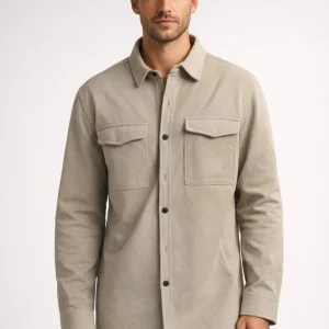 overshirt heren | Casual & Comfortabel | Met borstzakken | Herfst
