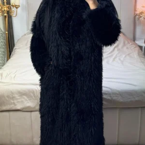 Oversized Teddy Thick Maxi Jacket