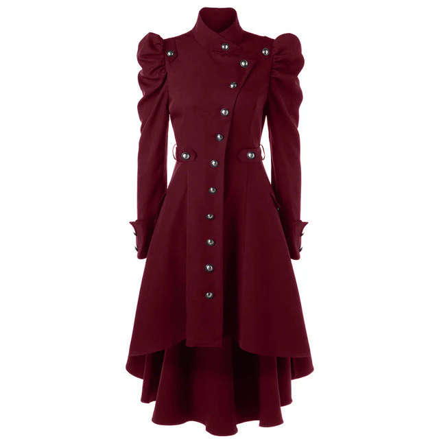 Selina - Stijlvolle Vampier Trenchcoat voor Dames - Afbeelding 8