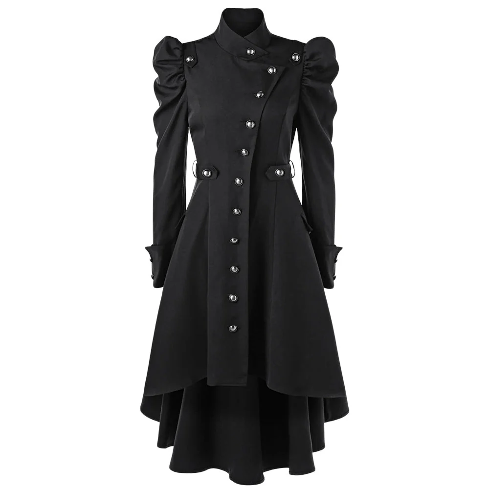 Selina - Stijlvolle Vampier Trenchcoat voor Dames