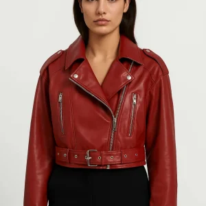 Dames Jas | Elegant Cropped | Asymmetrische Rits | Herfst