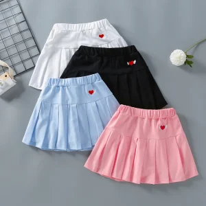 Geplooid rokje met broekje