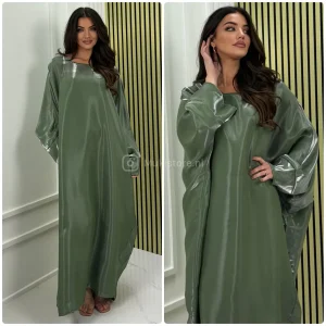 Super Oversized Shiny Material Dress