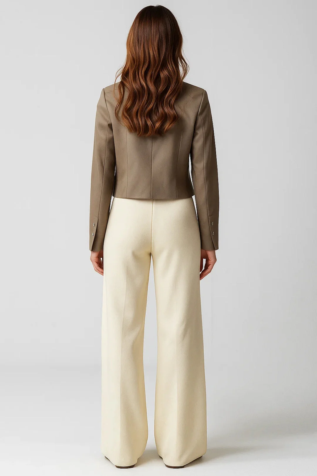 Blazer Dames - Cropped met Gouden Knopen | Elegant - Afbeelding 4