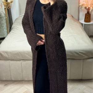 Teddy Maxi Soft Knitted Cardigan