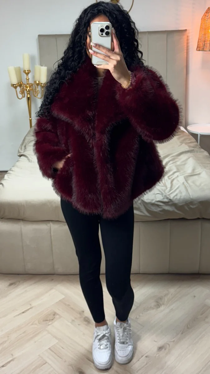 Faux Fur Viral Teddy Jacket