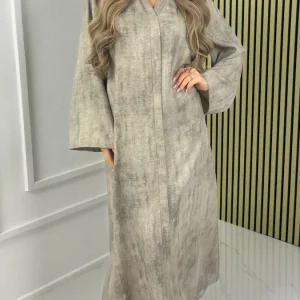 V Neck Oversized Minimalist Maxi Dress