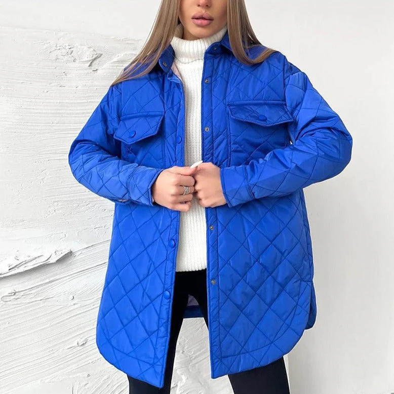 Nino&Stella - Dames Gewatteerde Jas Trenchcoat voor Seizoenwisseling 2023 - Afbeelding 3