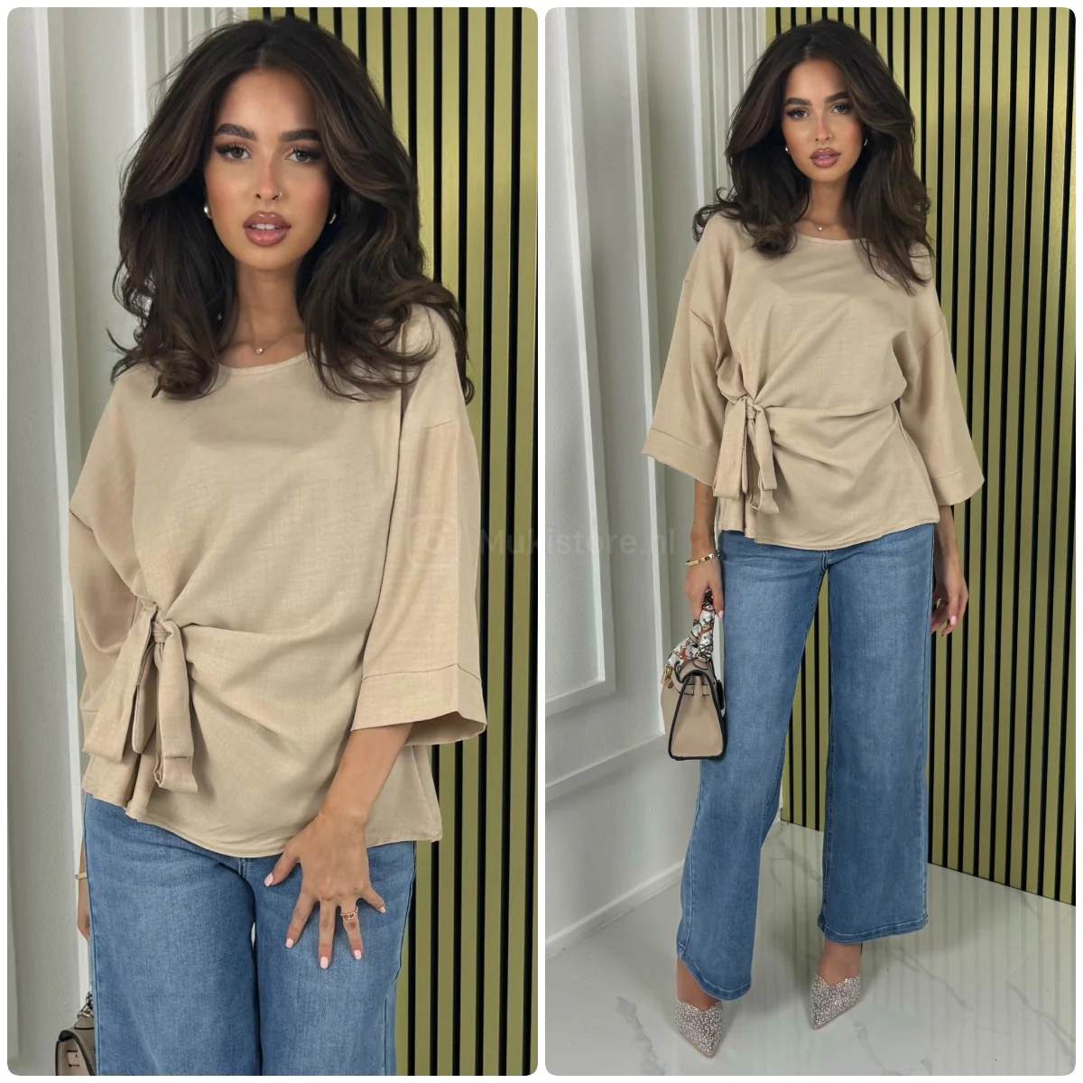 Wrapped Tie Belt Top - Afbeelding 6