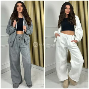 Zipper Jogging Set Line Detail